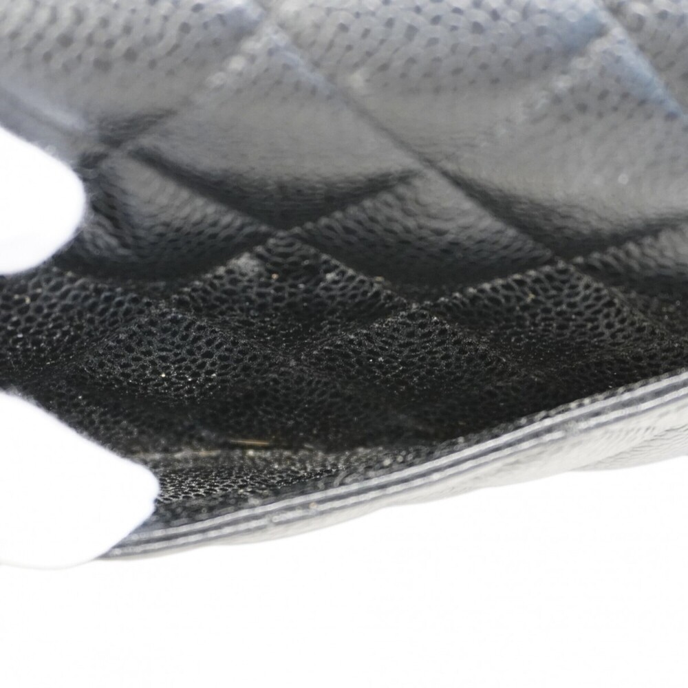 CHANEL Black Caviar Leather Wallet - Picture 10 of 11